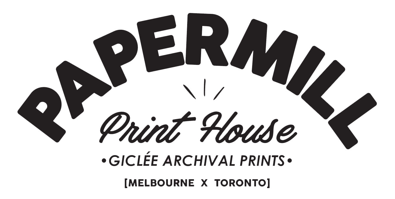 Paper mill print house